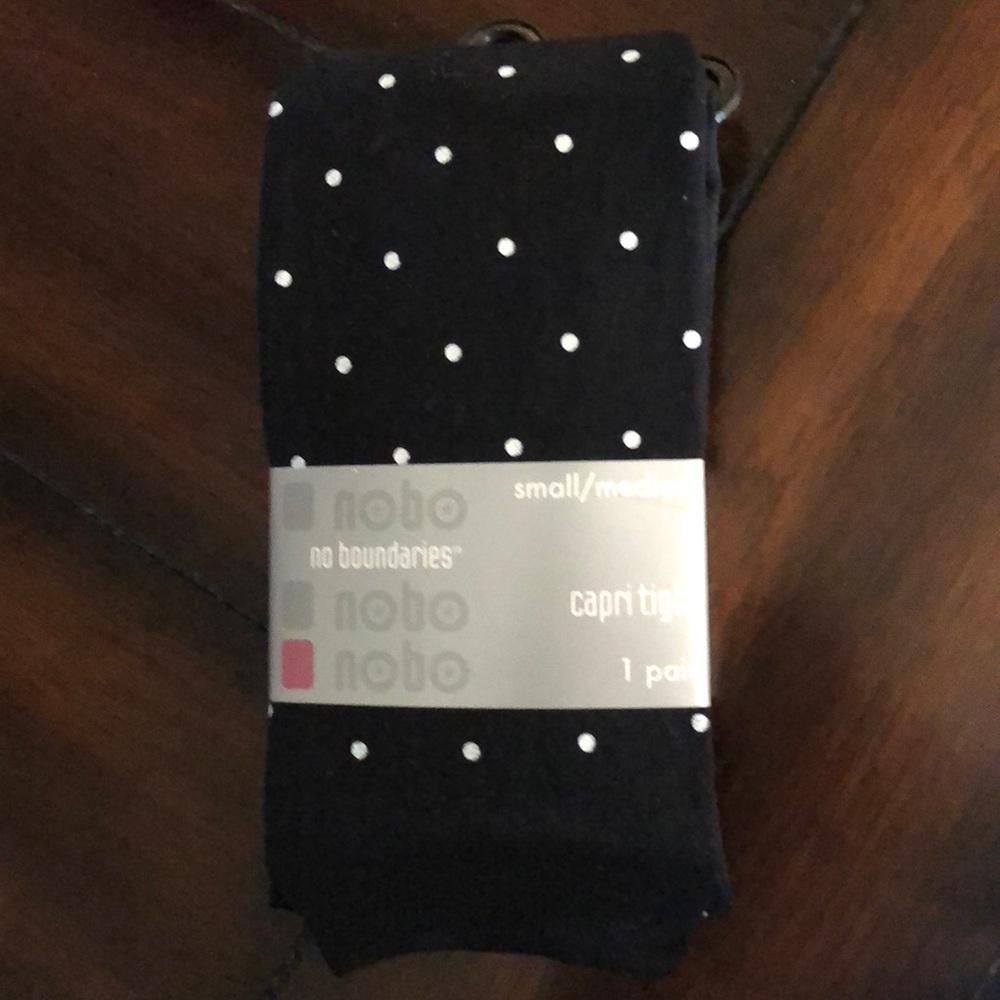Poka dot Capri tights